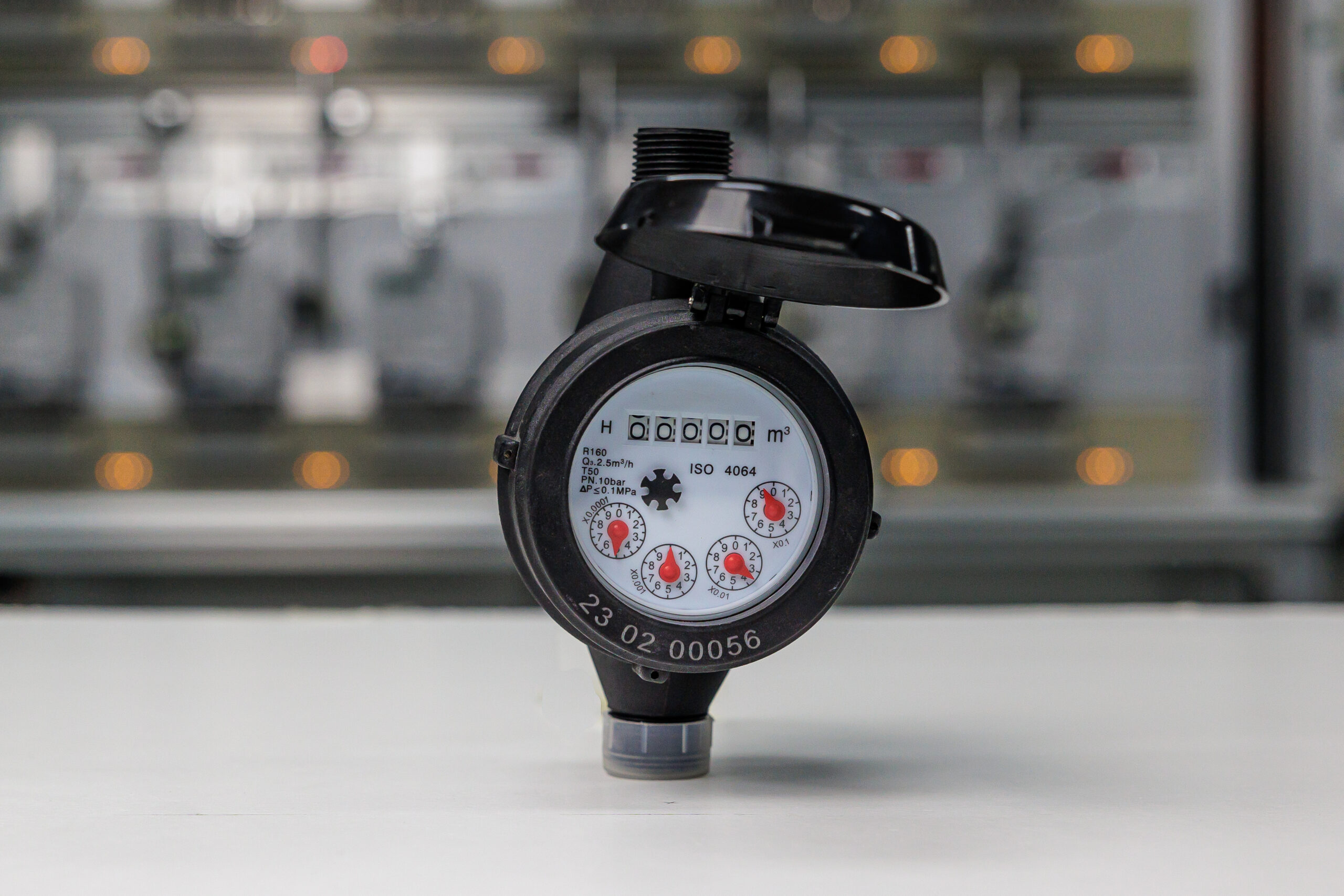 Mechanical Plastic Water Meter up to 99999 cubic meter