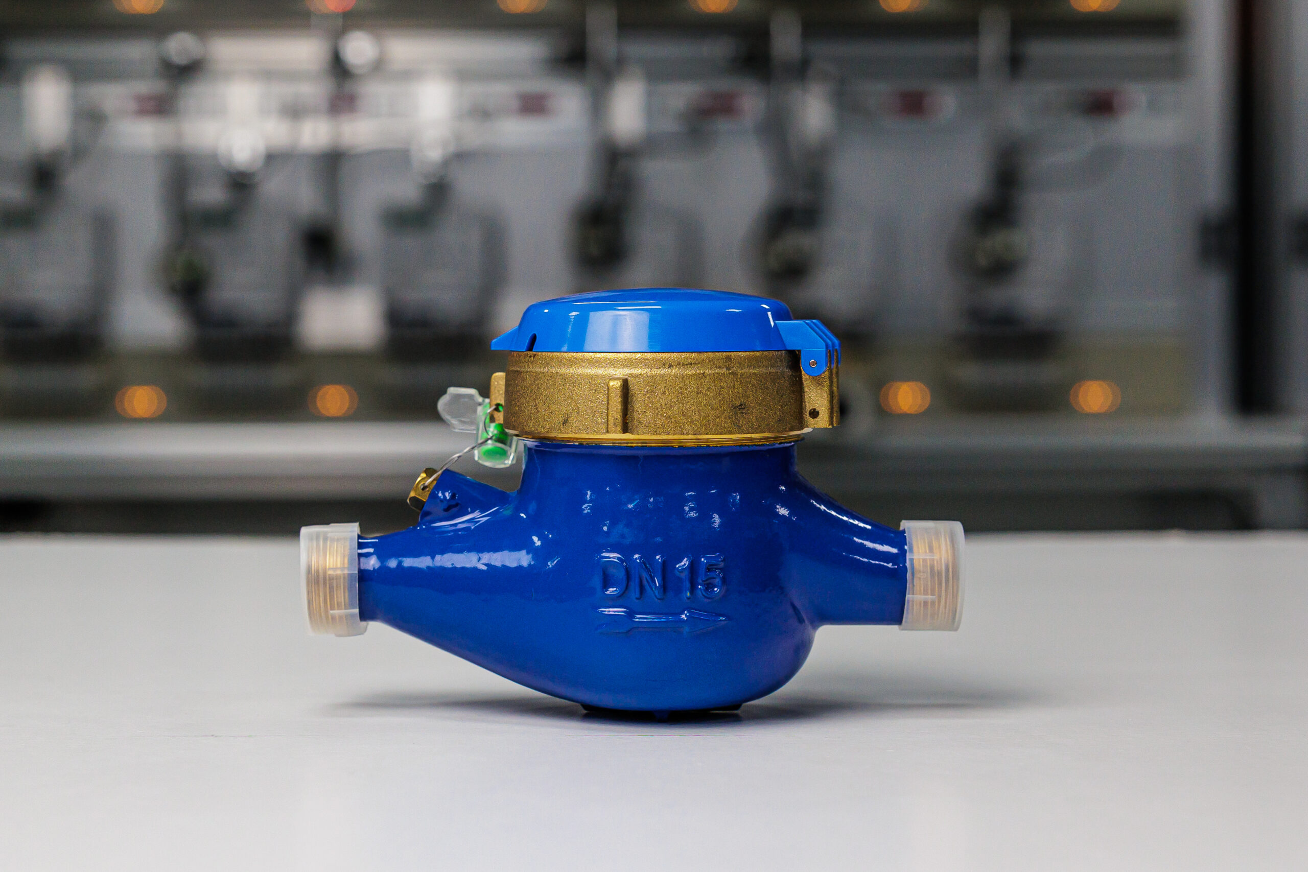 Watermeter mechanical metal up to 99999 cubic meters Watermeter mechanical metal up to 99999 cubic meters