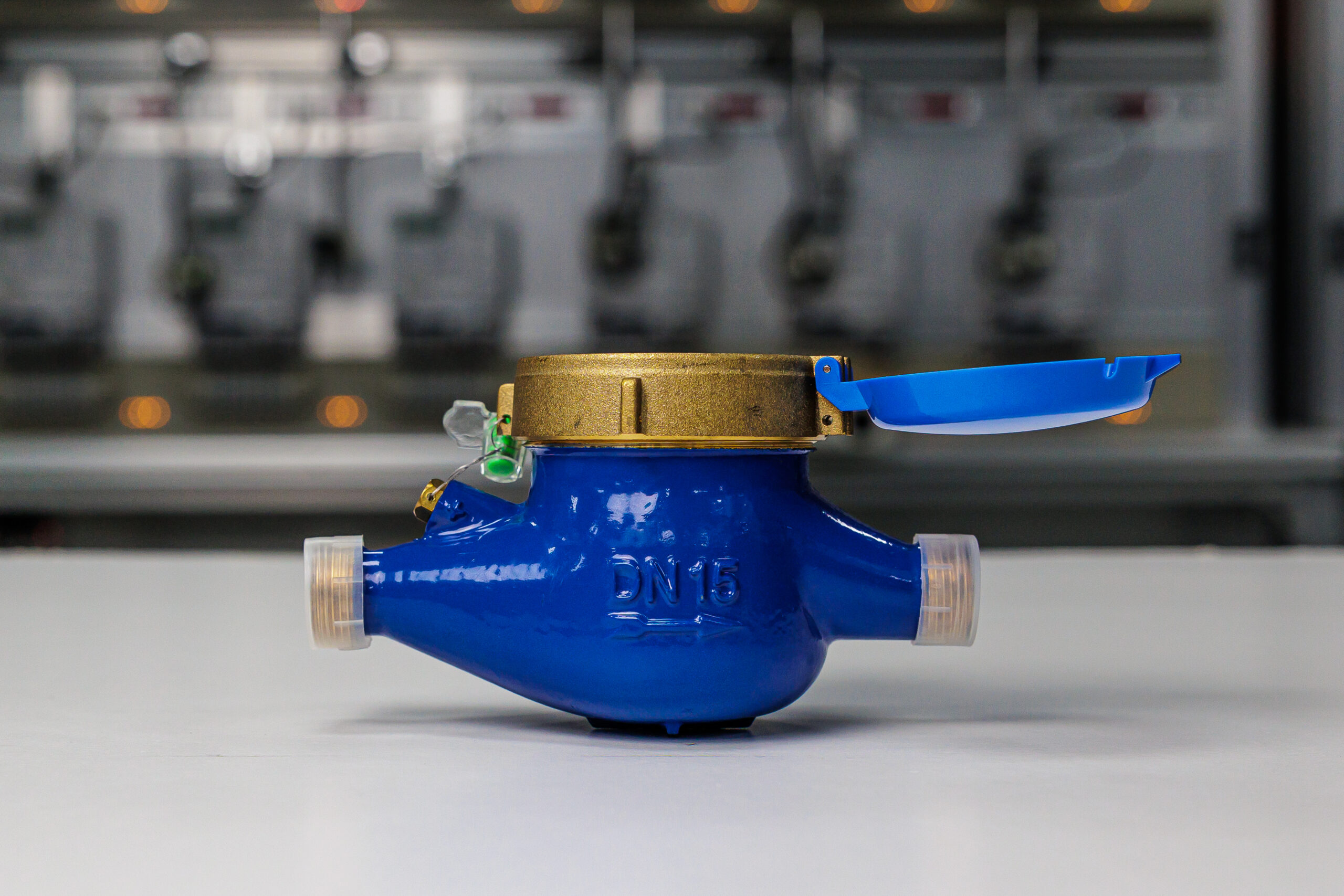 Watermeter mechanical metal up to 99999 cubic meters Watermeter mechanical metal up to 99999 cubic meters