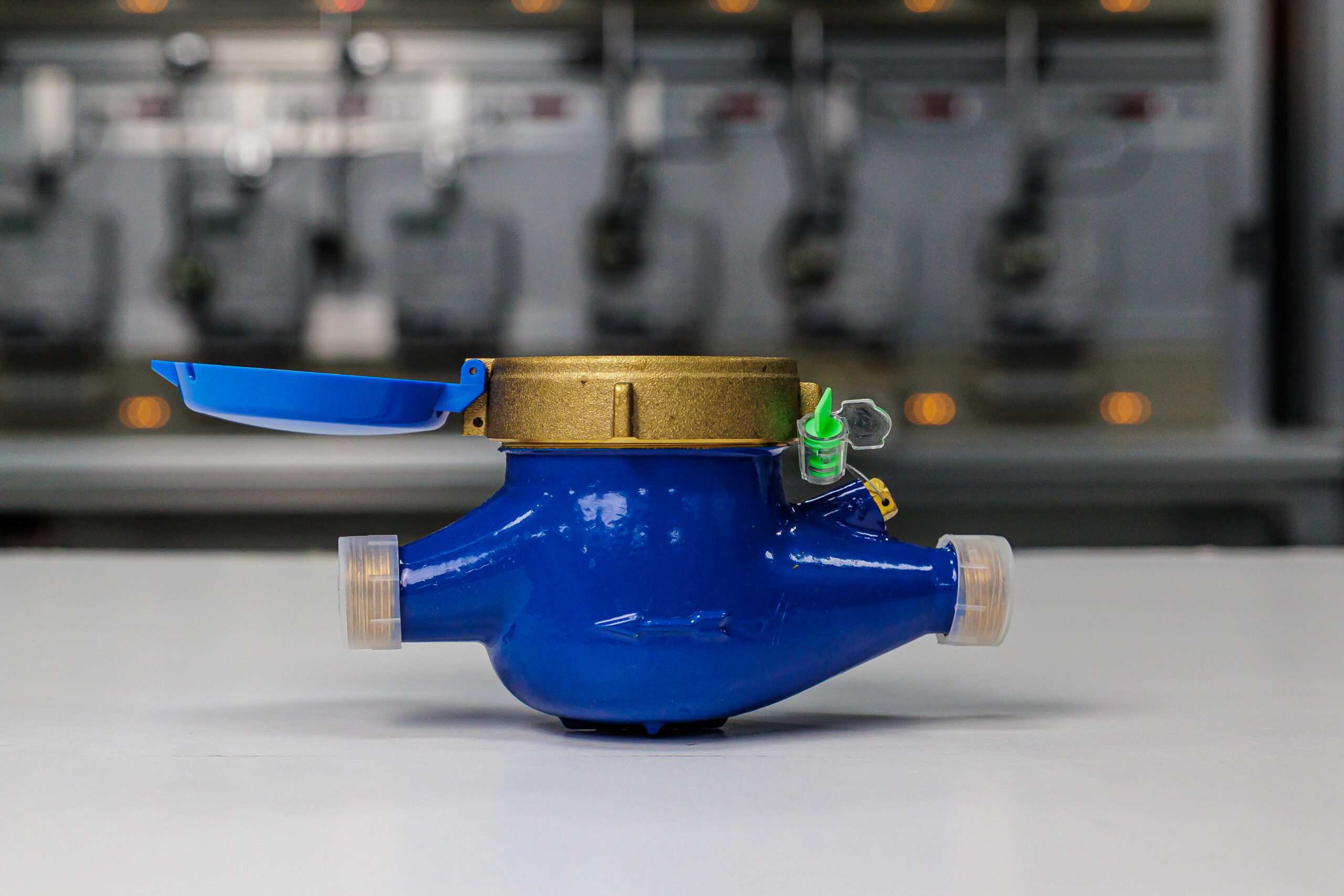 Watermeter mechanical metal up to 99999 cubic meters Watermeter mechanical metal up to 99999 cubic meters