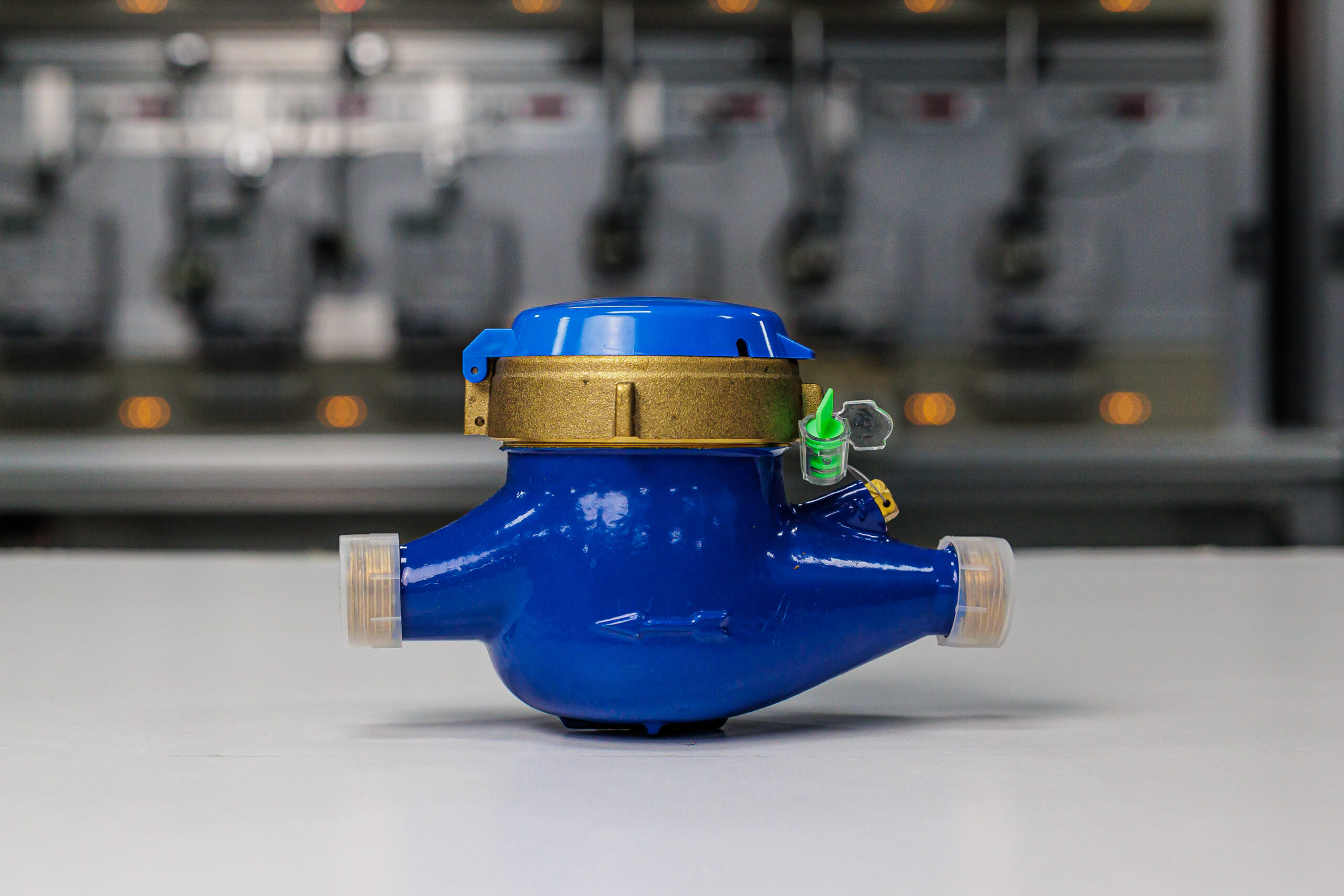 Watermeter mechanical metal up to 99999 cubic meters Watermeter mechanical metal up to 99999 cubic meters