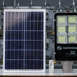 LED solar street lamp 200W CCT 6000K IP65